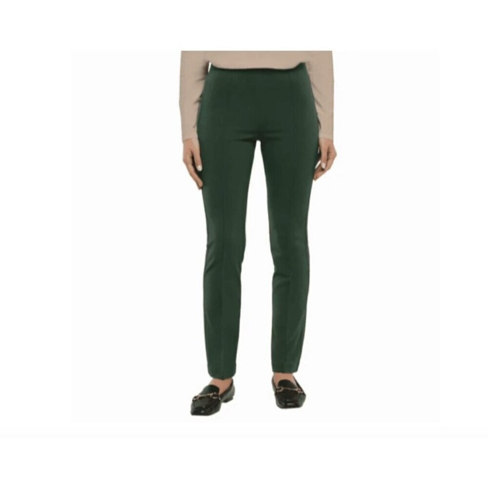 NEW Banana Republic Women's XS Green Ponte Pants Pull on Stretched